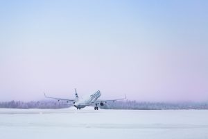 Avion Finnair à Kittilä