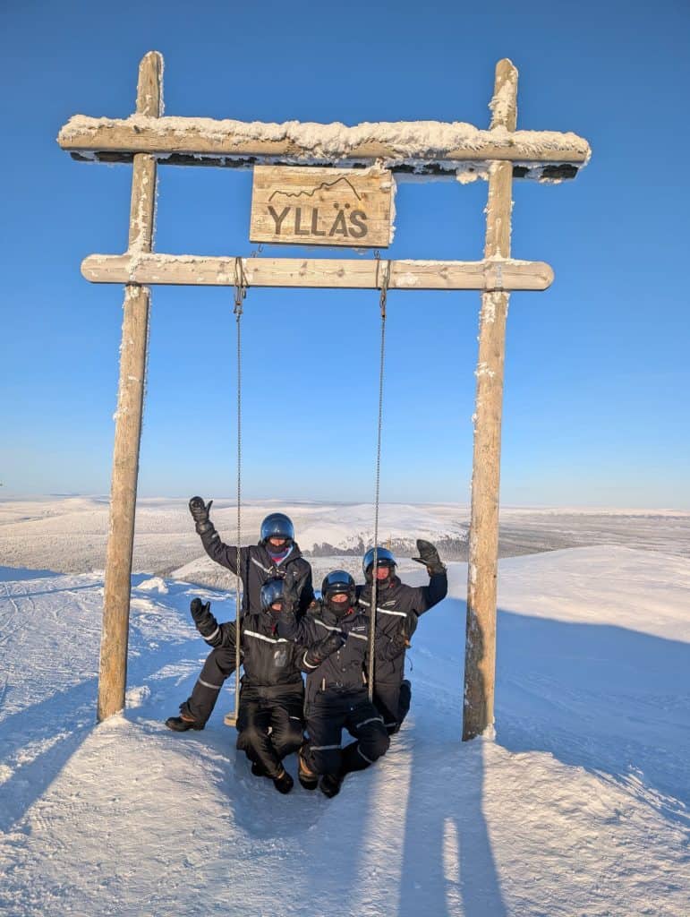 Winter clothing rental in Ylläs