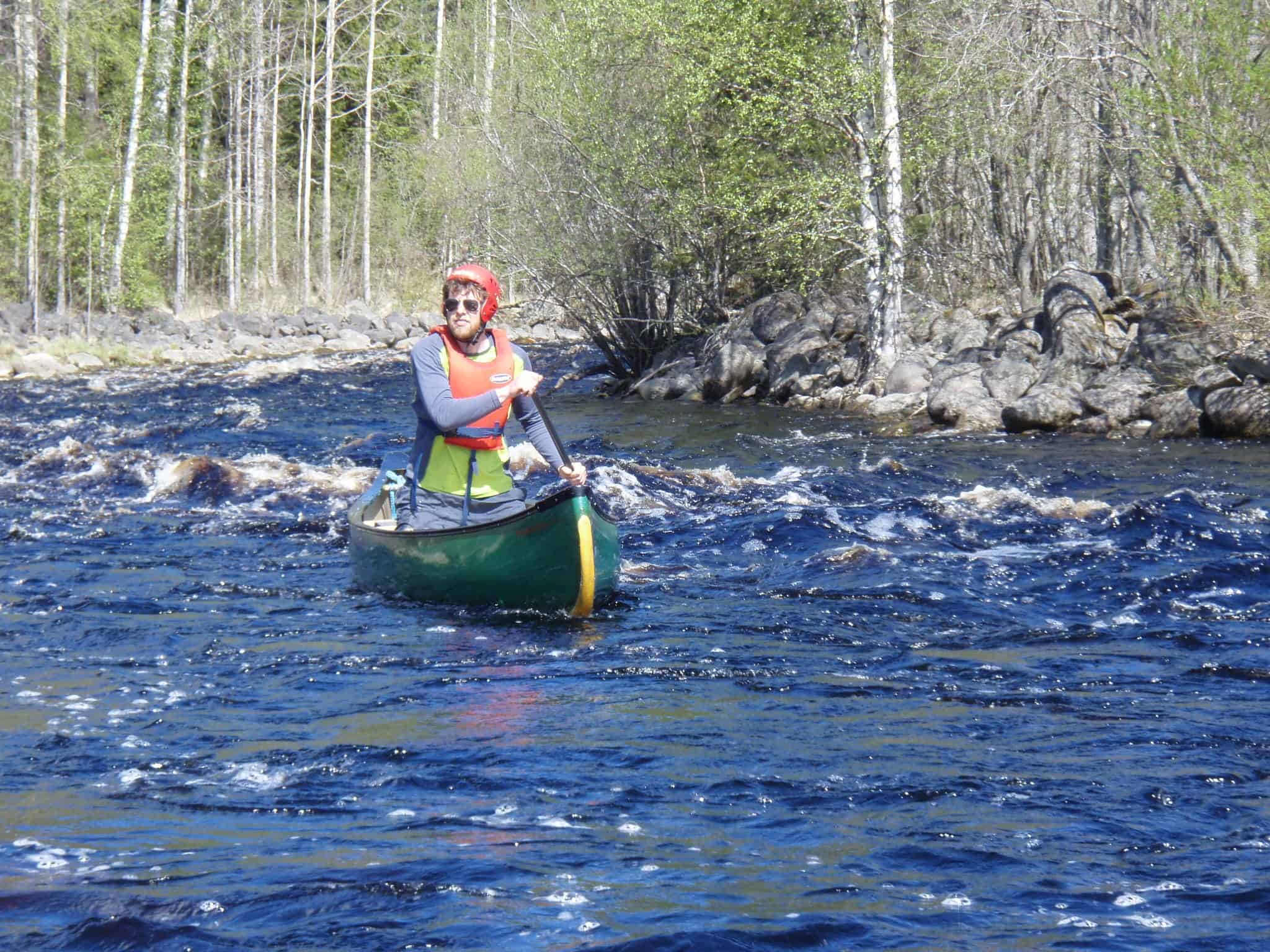 Hike and paddle adventure Lapland