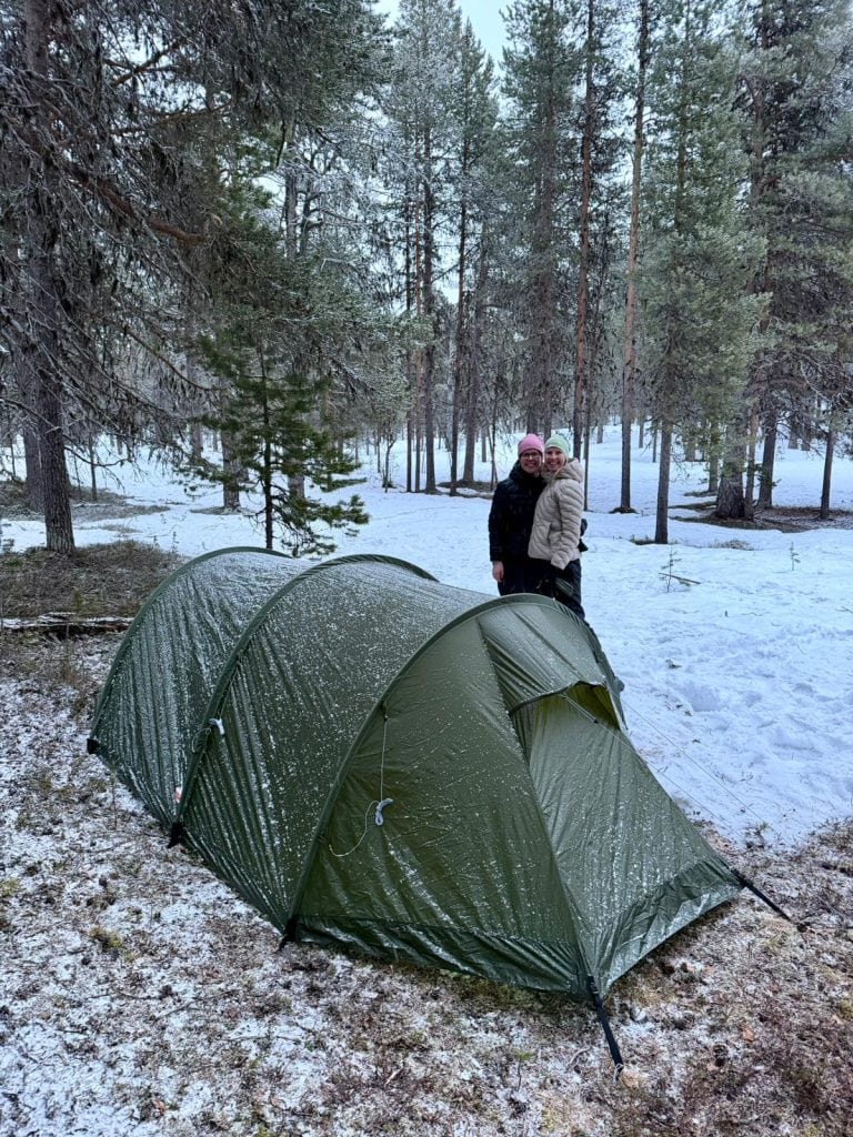 camping in hietajärvi